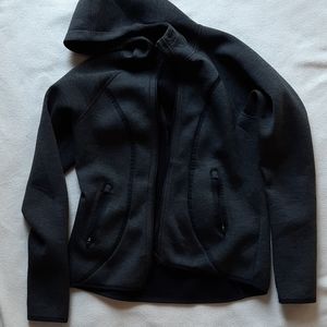 Athleta Grey Full Zip Jacket (M)